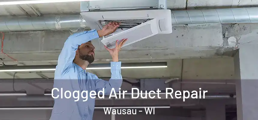 Clogged Air Duct Repair Wausau - WI