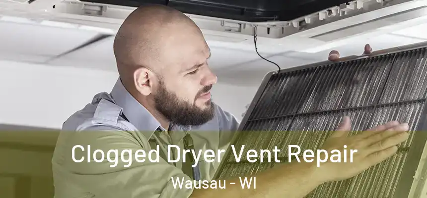  Clogged Dryer Vent Repair Wausau - WI